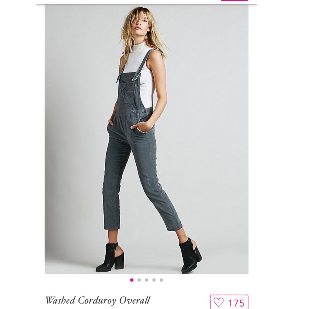 Corduroy Free People Overalls size 25